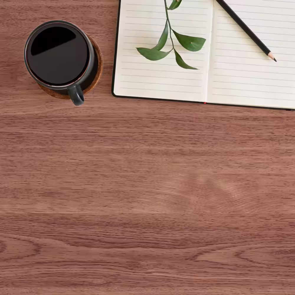 WallPops Smoked Oak Faux Materials Adhesive Film (Set of 2)