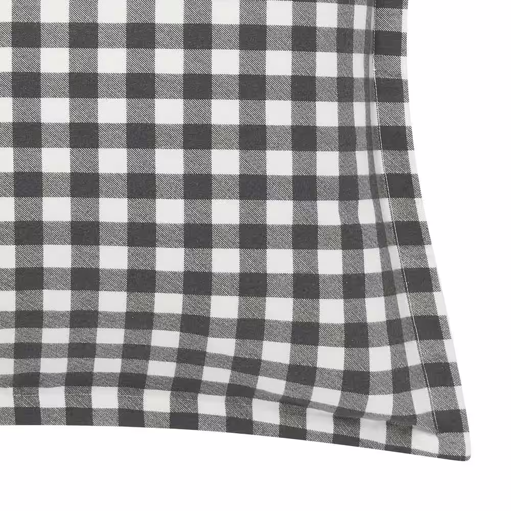 EDDIE BAUER Kingston Check Cotton Blend Pillow Sham (Set of 2)