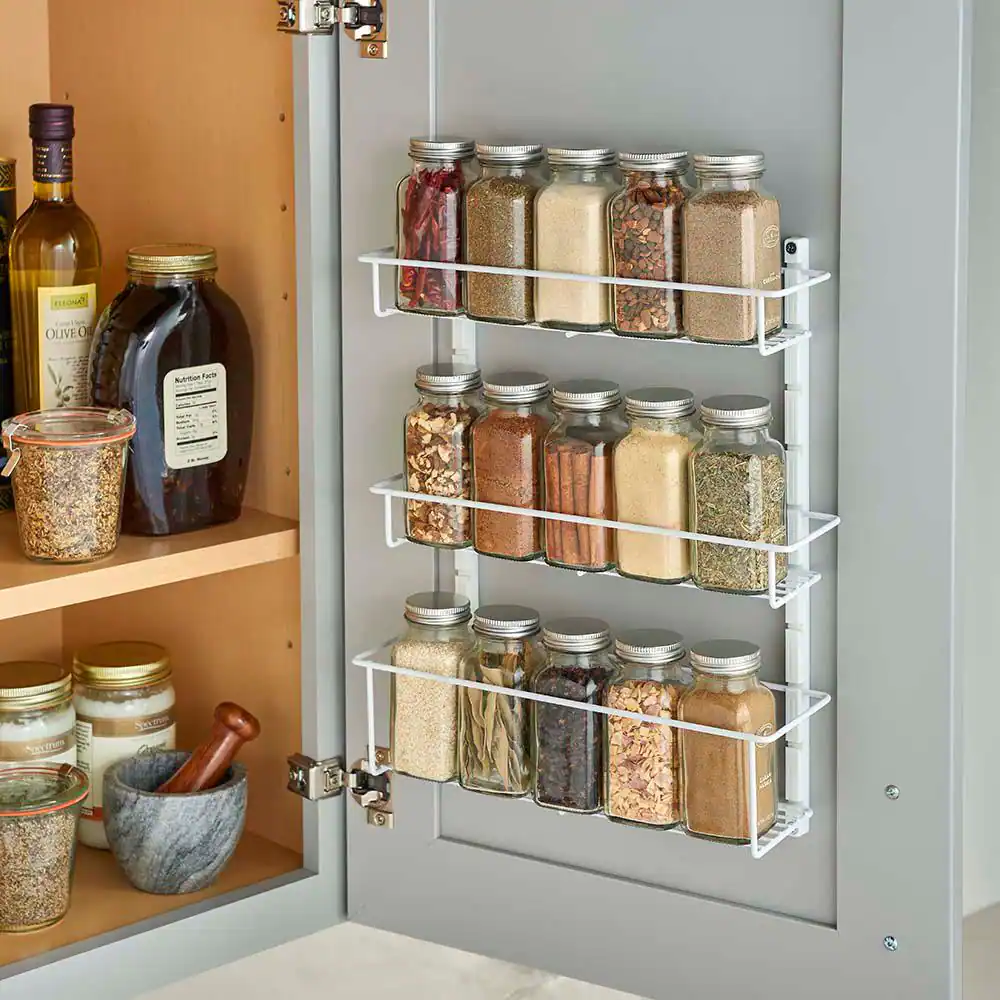 ClosetMaid White Over the Door Spice Rack