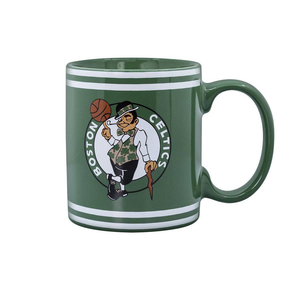 Uncanny Brands NBA Boston Celtics Single-Cup Green Coffee Mug with Warmer for Your Drip Coffee Maker