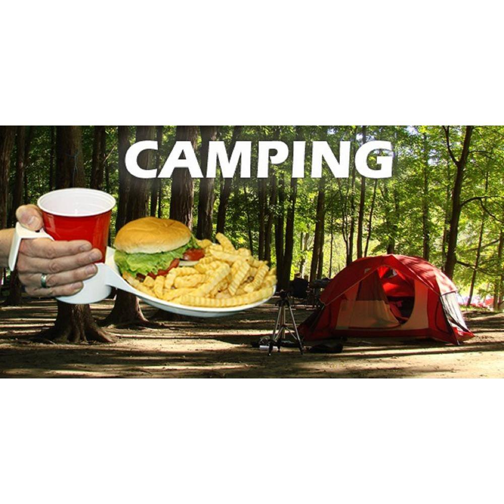 None Surfboard Design Food and Drink Holder (Pack of 32-Pieces)