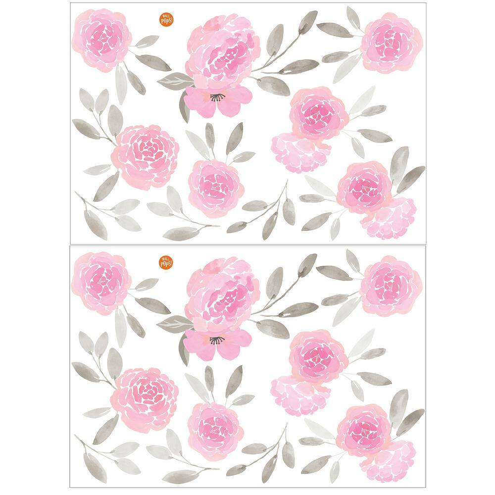 WallPops Pink May Flowers Wall Decal