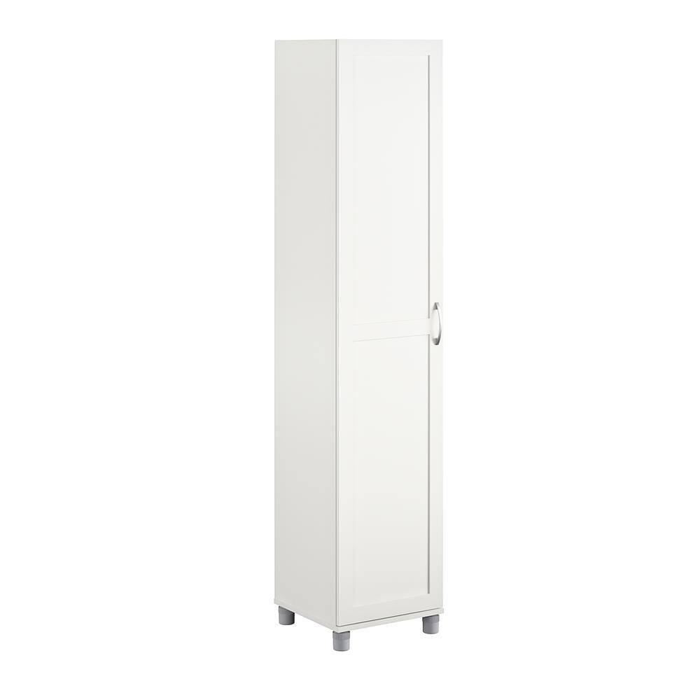 None Lory Framed 15.67 in. W White Utility Wood Closet System