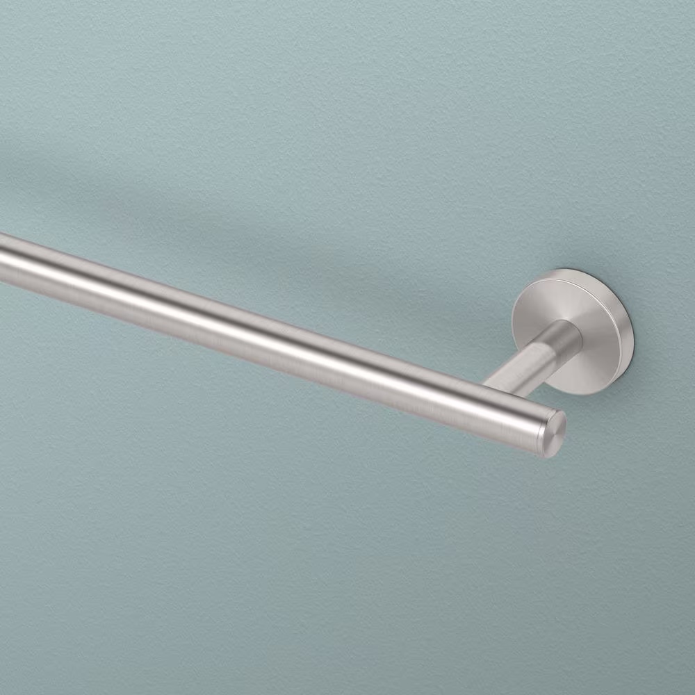 Gatco Level 18 in. Towel Bar in Brushed Nickel
