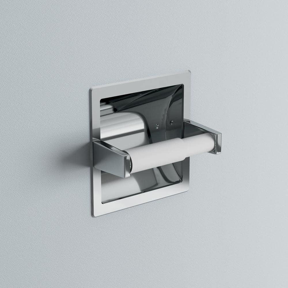 Franklin Brass Futura Recessed Toilet Paper Holder in Chrome