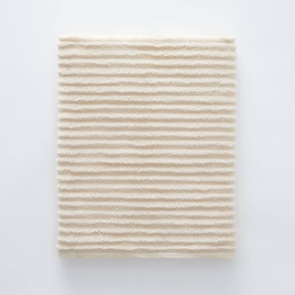 None Blue Loom Mason 100% Cotton 6-Piece Towel Set Ivory