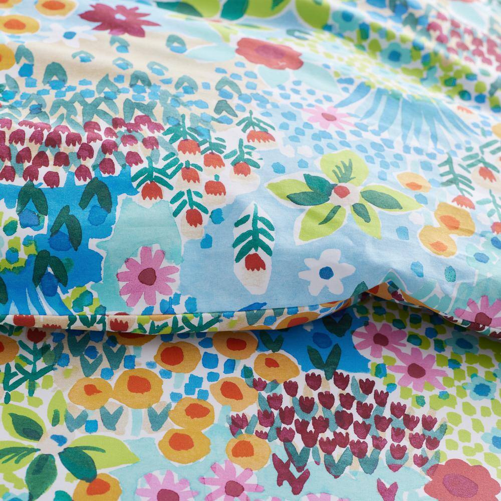 The Company Store Legends Hotel Spring Garden Wrinkle Free Sateen Flat Sheet