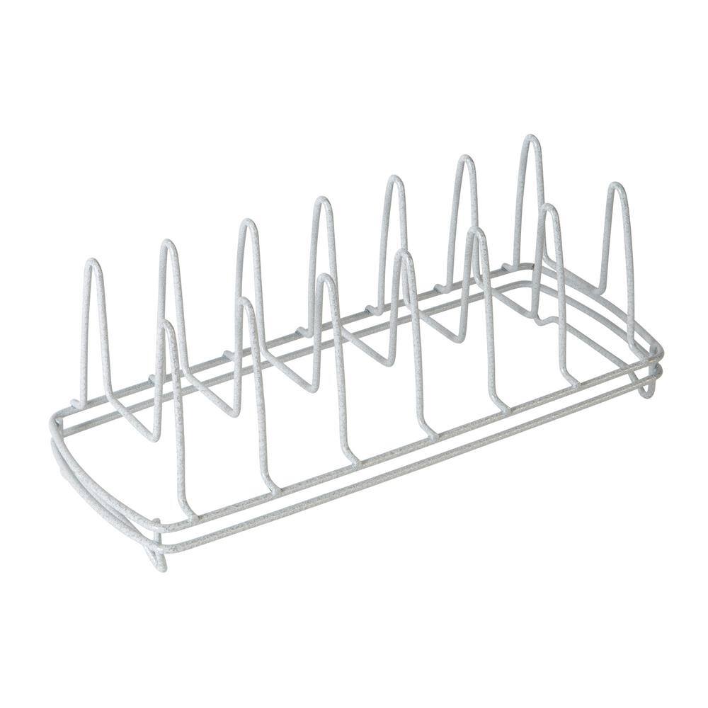 Laura Ashley Speckled Lid Organizer in White