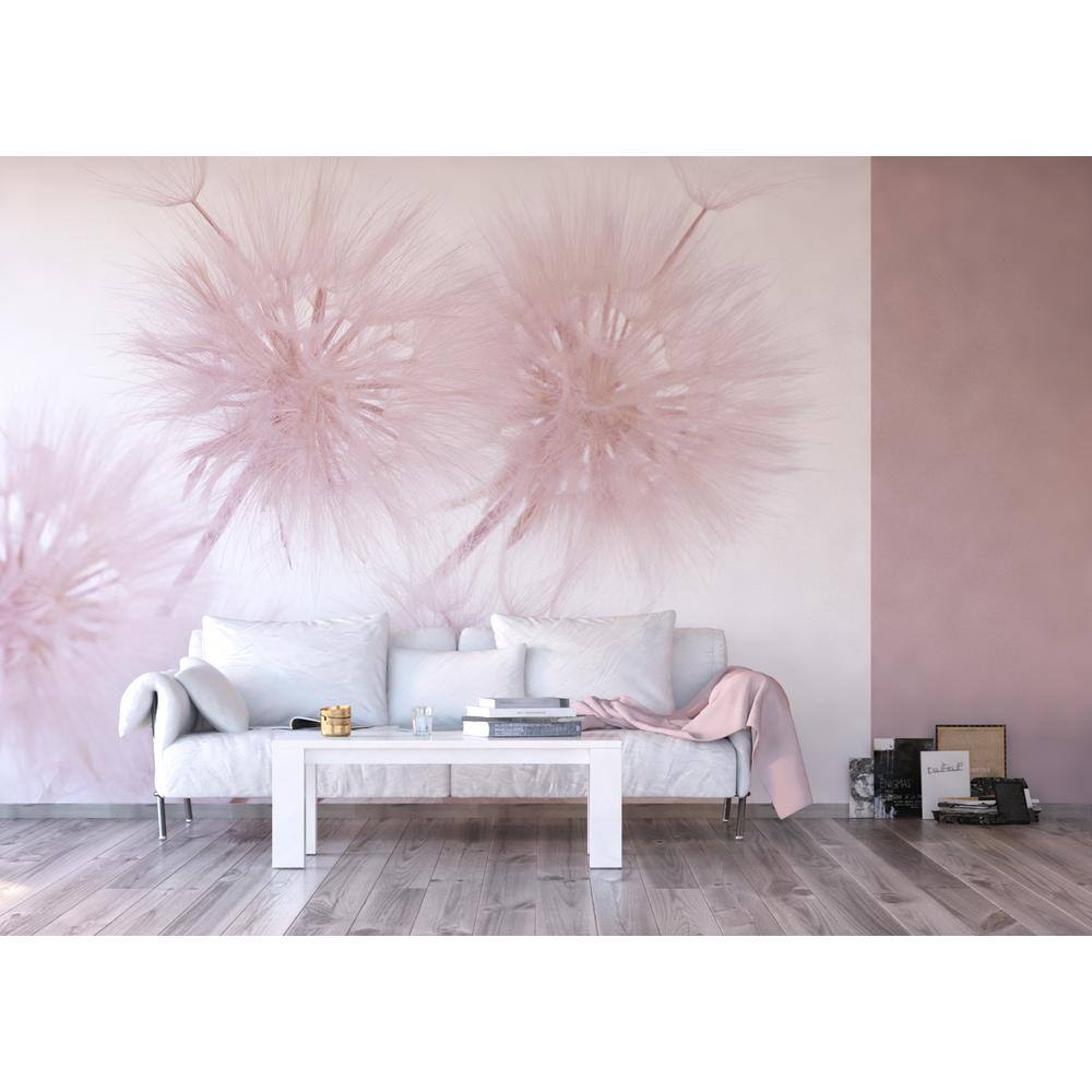 Dundee Deco Bunch of Dandelions Non-Woven Wall Mural