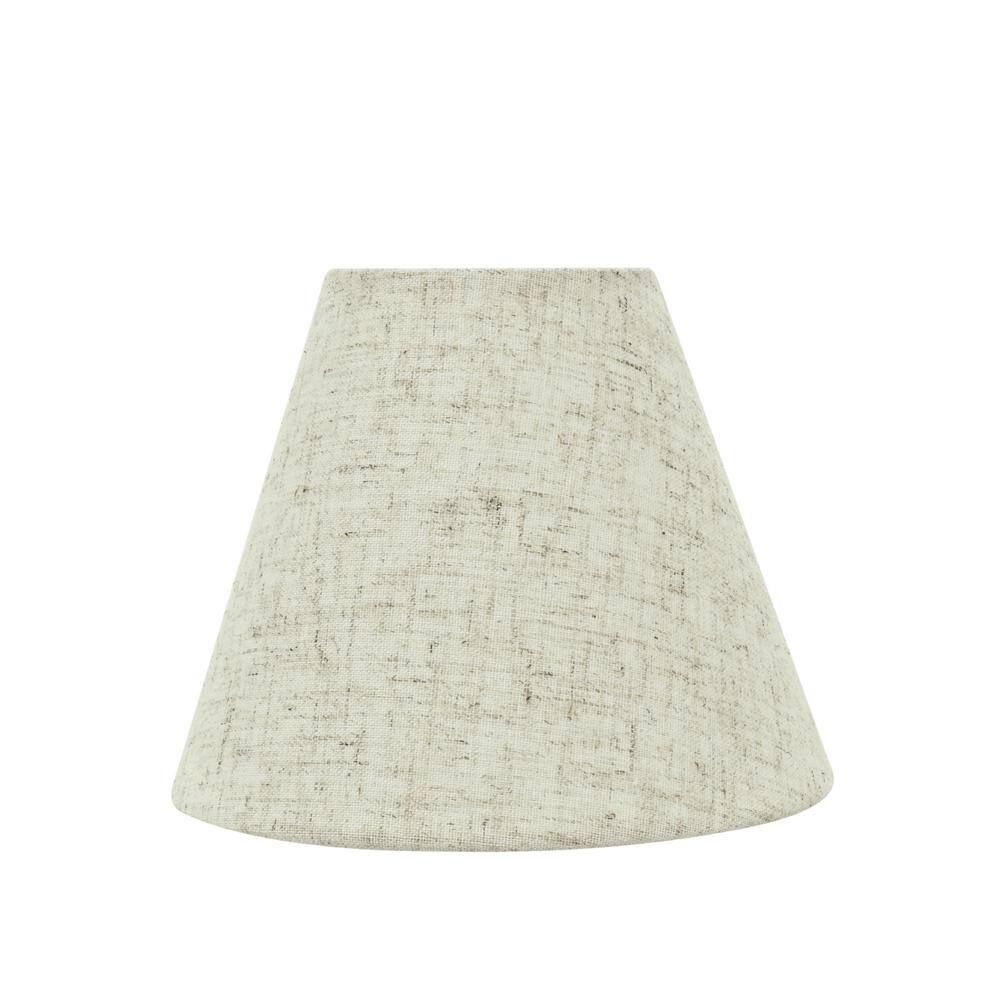 Aspen Creative Corporation 6 in. x 5 in. Off White Hardback Empire Lamp Shade (5-Pack)