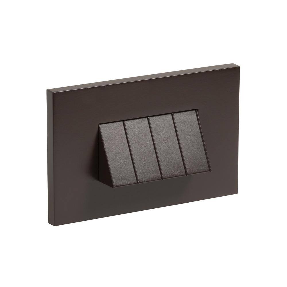 Generation Lighting Tarpa Hardwired Painted Antique Bronze LED Stair Light