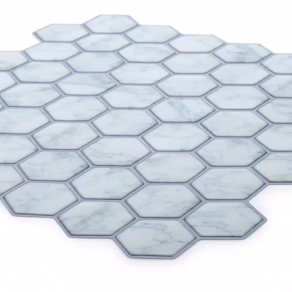 None Peel and Stick Wall Tiles for Kitchen Backsplash Bathroom and Living Room