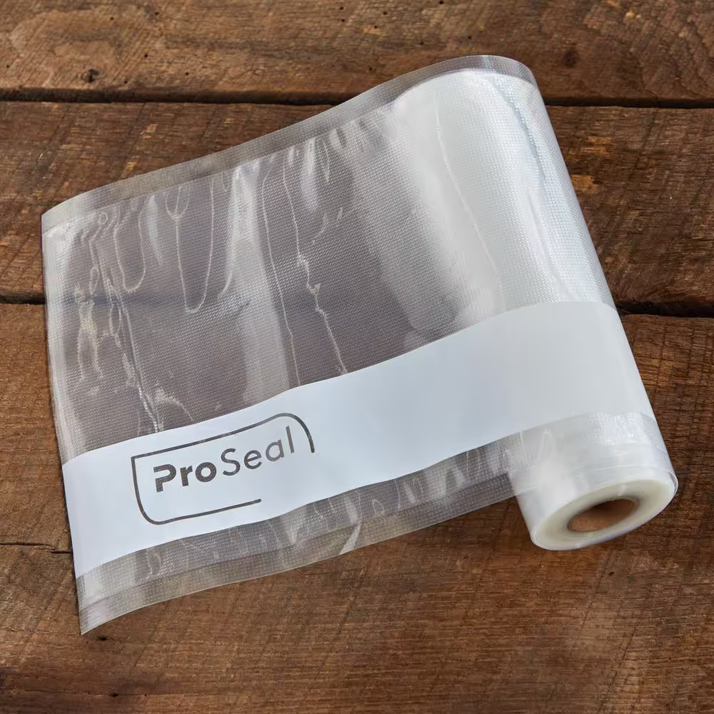 ProSeal 8 in. x 22 in. 3-Rolls Clear Food Vacuum Sealer Rolls