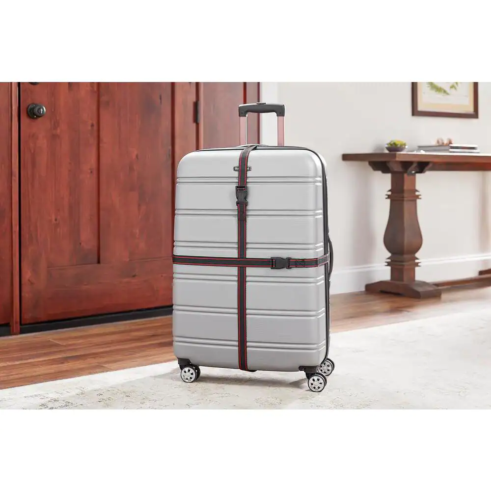 Husky 8 ft. x 1 in. Luggage Straps (2-Pack)