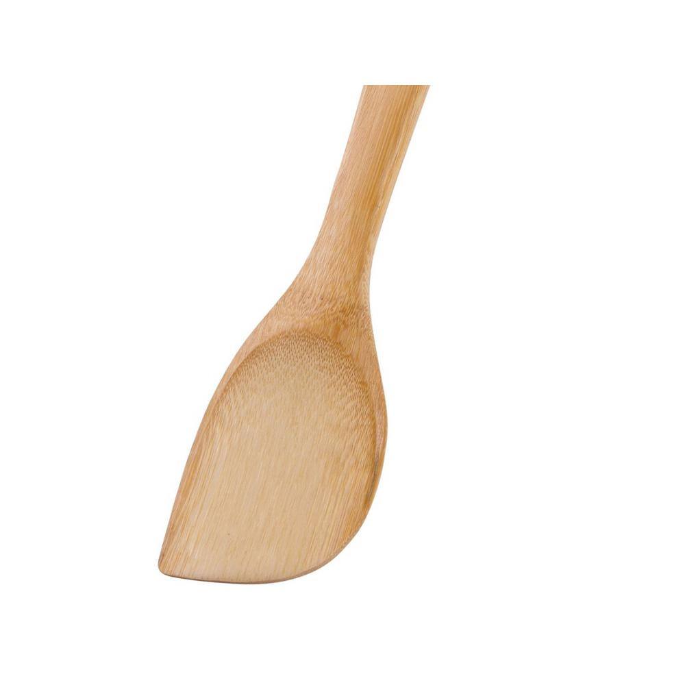None Burnished Bamboo Spatula, 13 in.