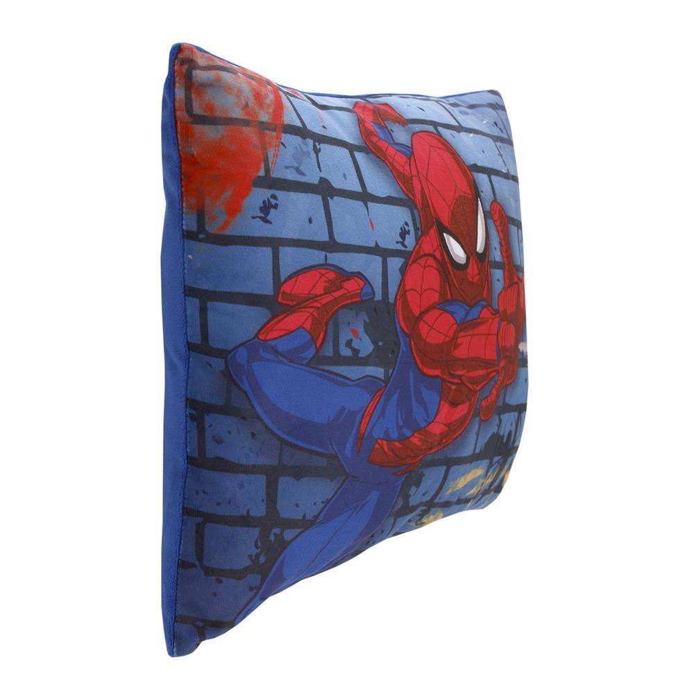 Marvel Spiderman Blue Toddler Pillow