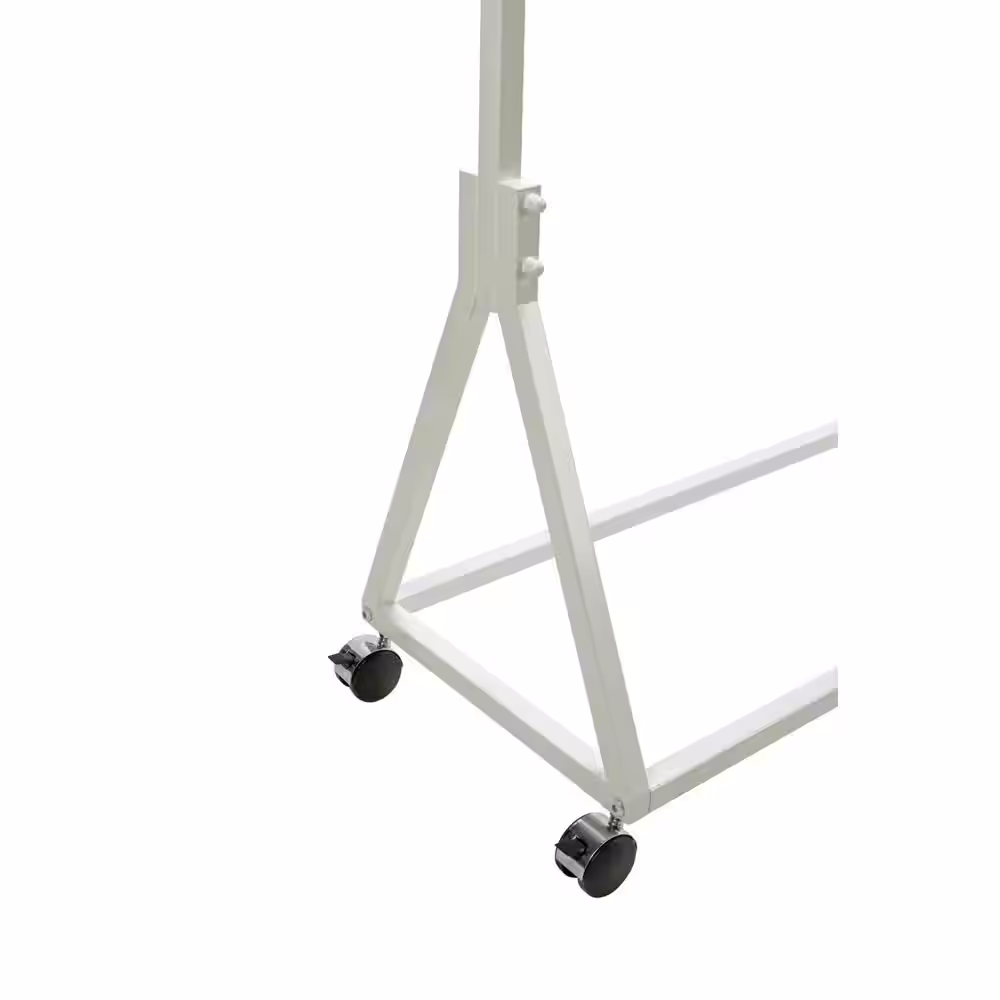 None Black Metal Clothes Rack 48 in. W x 60 in. H