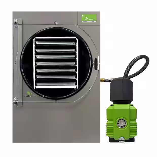 Harvest Right 7-Tray X-Large Stainless Steel Freeze Dryer with Xl Premier Pump