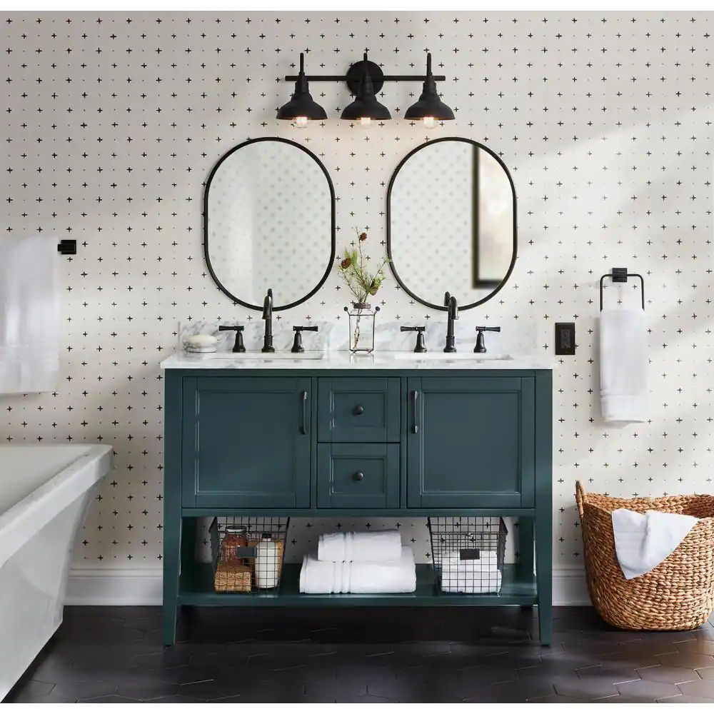 Gatco Elevate Towel Ring in Matte Black