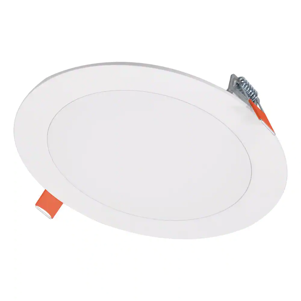 Halo 6 in. Selectable CCT (3000-5000K) Canless Integrated LED New Construction or Remodel Recessed Kit (12-Pack)