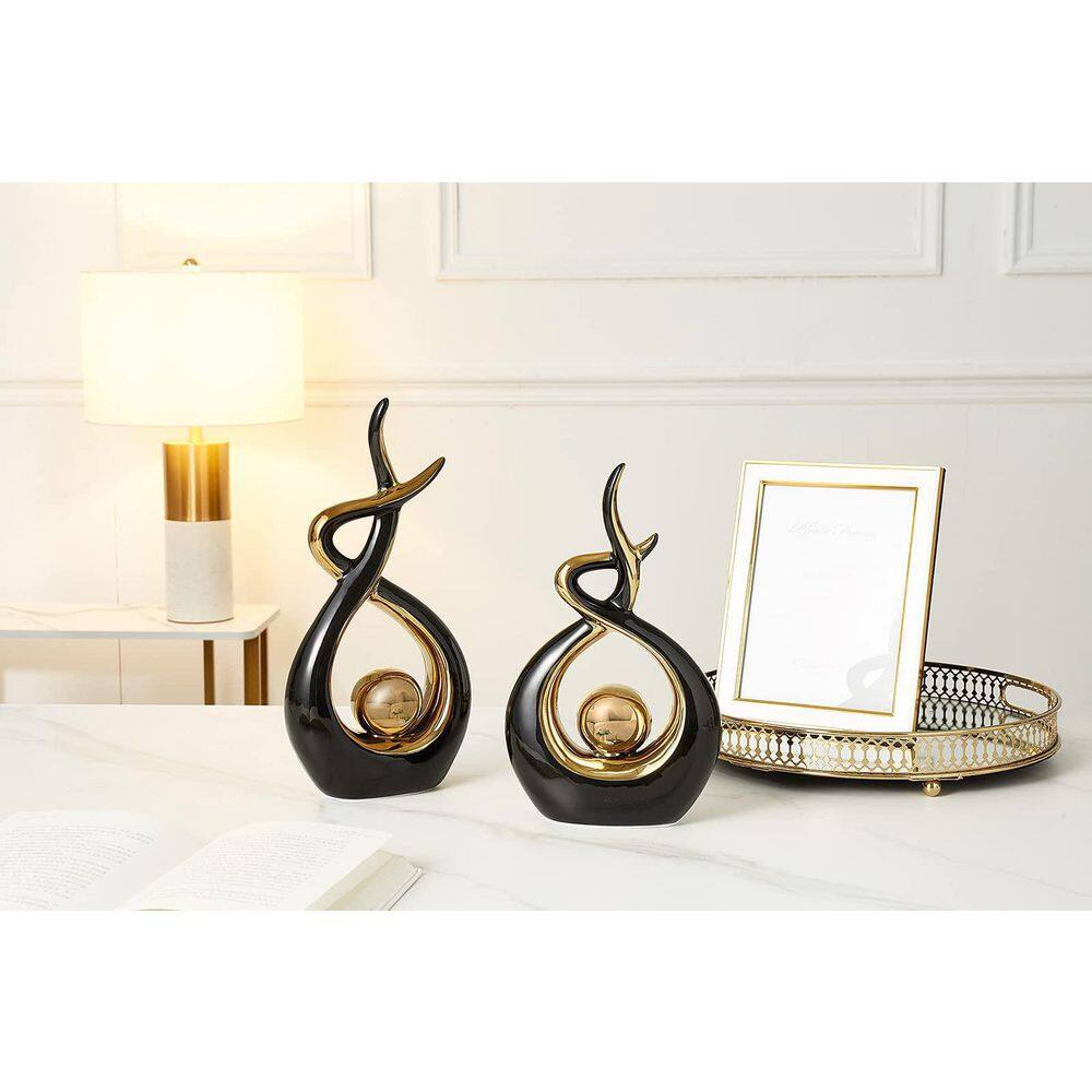 None Home Decor Modern Abstract Art Ceramic Statue Home Decorations for Living Room Great Gift Idea