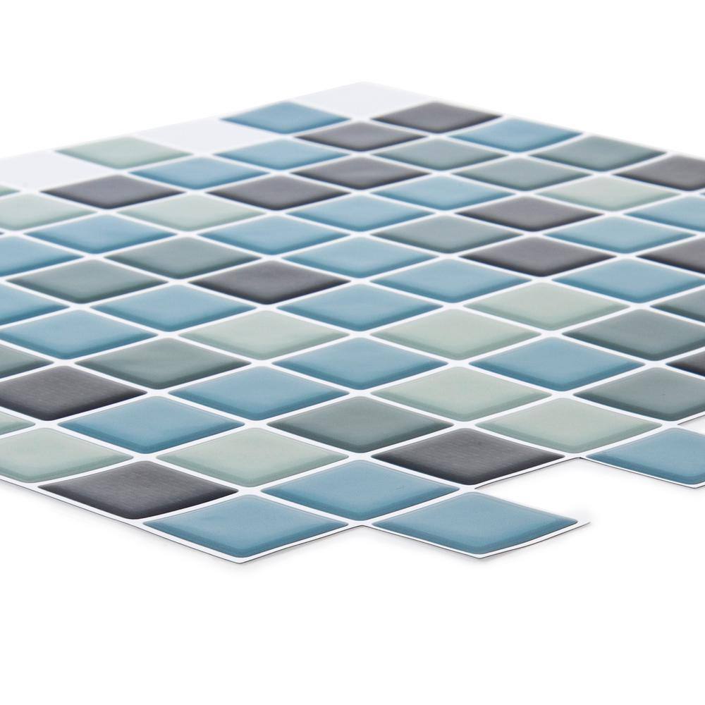 None Peel and Stick Wall Tiles for Kitchen Backsplash Bathroom and Living Room