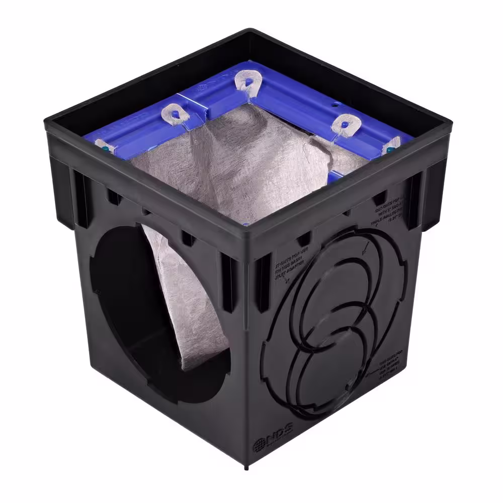 NDS 9 in. x 9 in. Mesh Catch Basin Filter