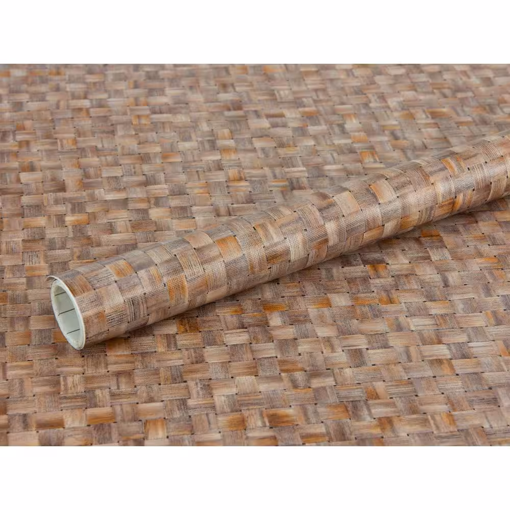 Fablon Brown Paille Dark Adhesive Film (Set of 2)