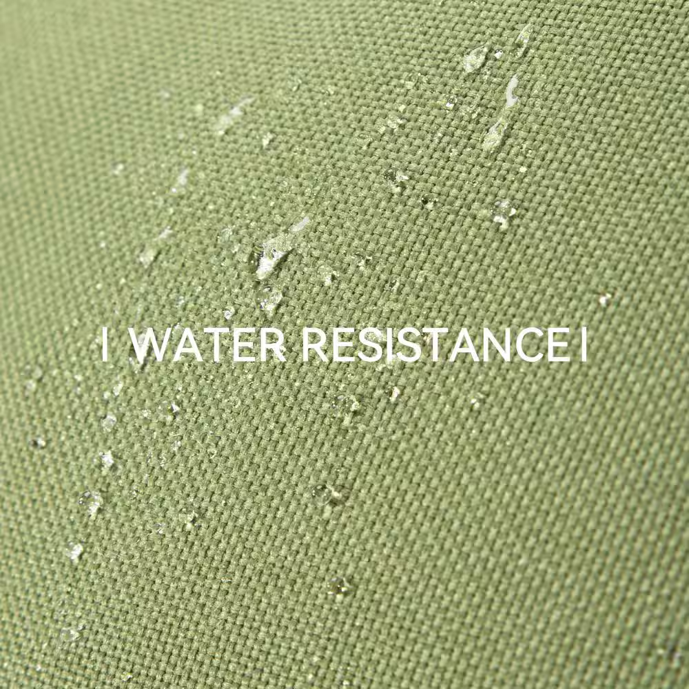 None 3-Piece Gray Wicker Patio Conversation Set Swivel Rocking Chair with Green Cushions and Table