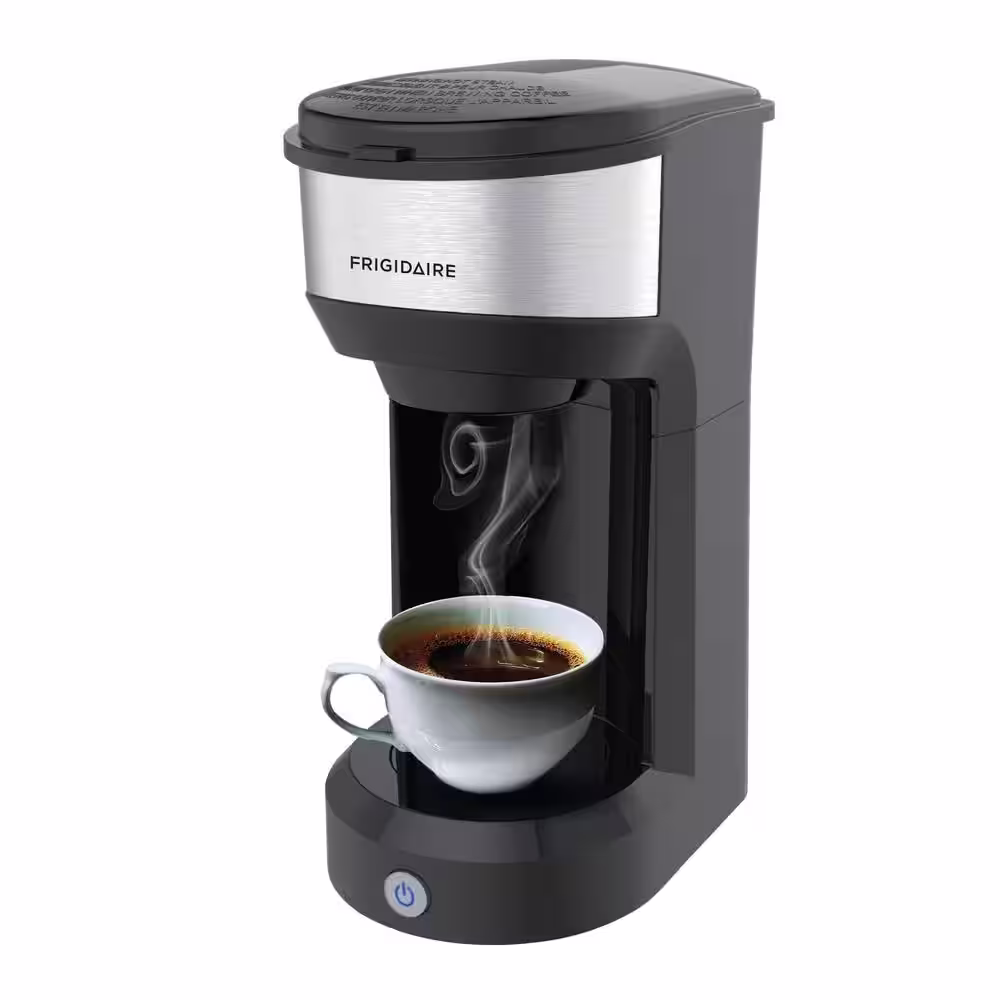 Frigidaire 1-Cup Drip or K Cup Compatible Coffee Maker with Fast Brew Technology